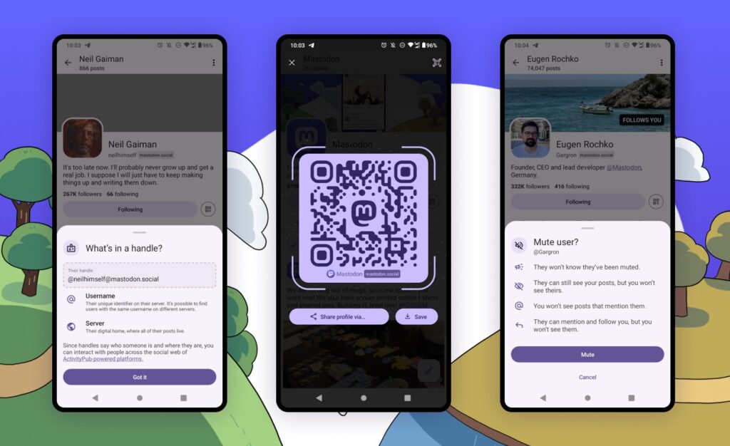 Share Your Mastodon Profile with QR Codes on Android